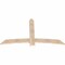 Ekena Millwork Bellingham Smooth Timber Gable Bracket, Douglas Fir, 72"W x 42"H x 1 1/2"D x 5 1/2"F, 14/12 Pitch GBW072X42X0206BEL00SDF - alternate 5